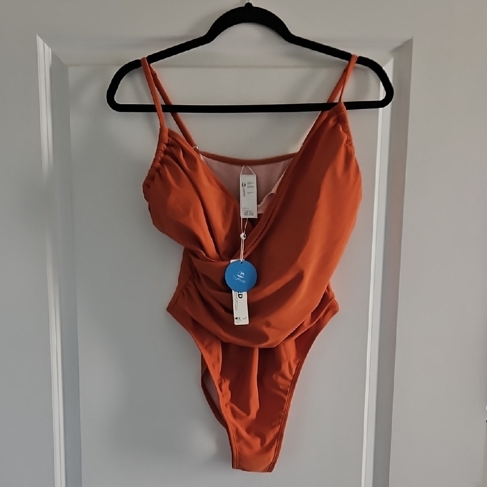 NWT Cupshe Terracatta Orange Size L